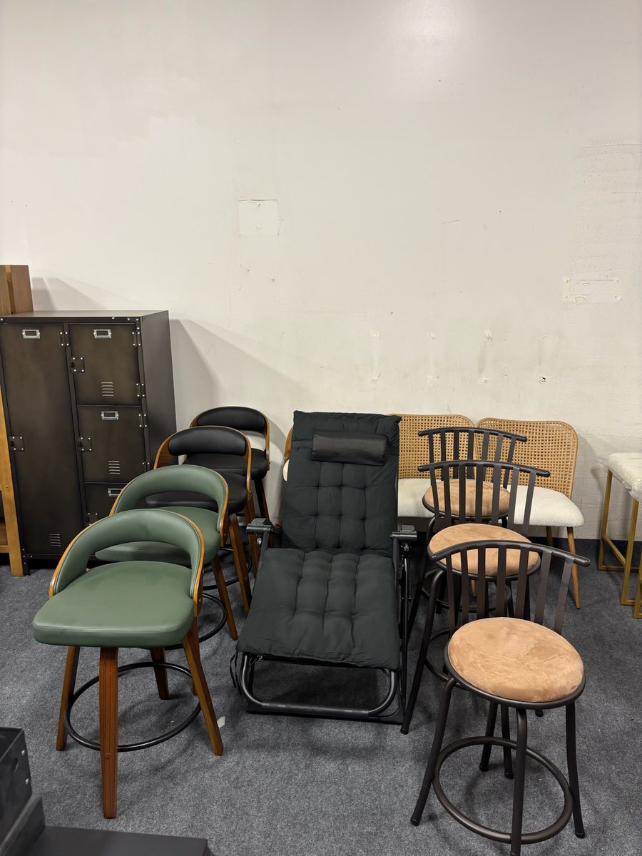 Assorted chairs