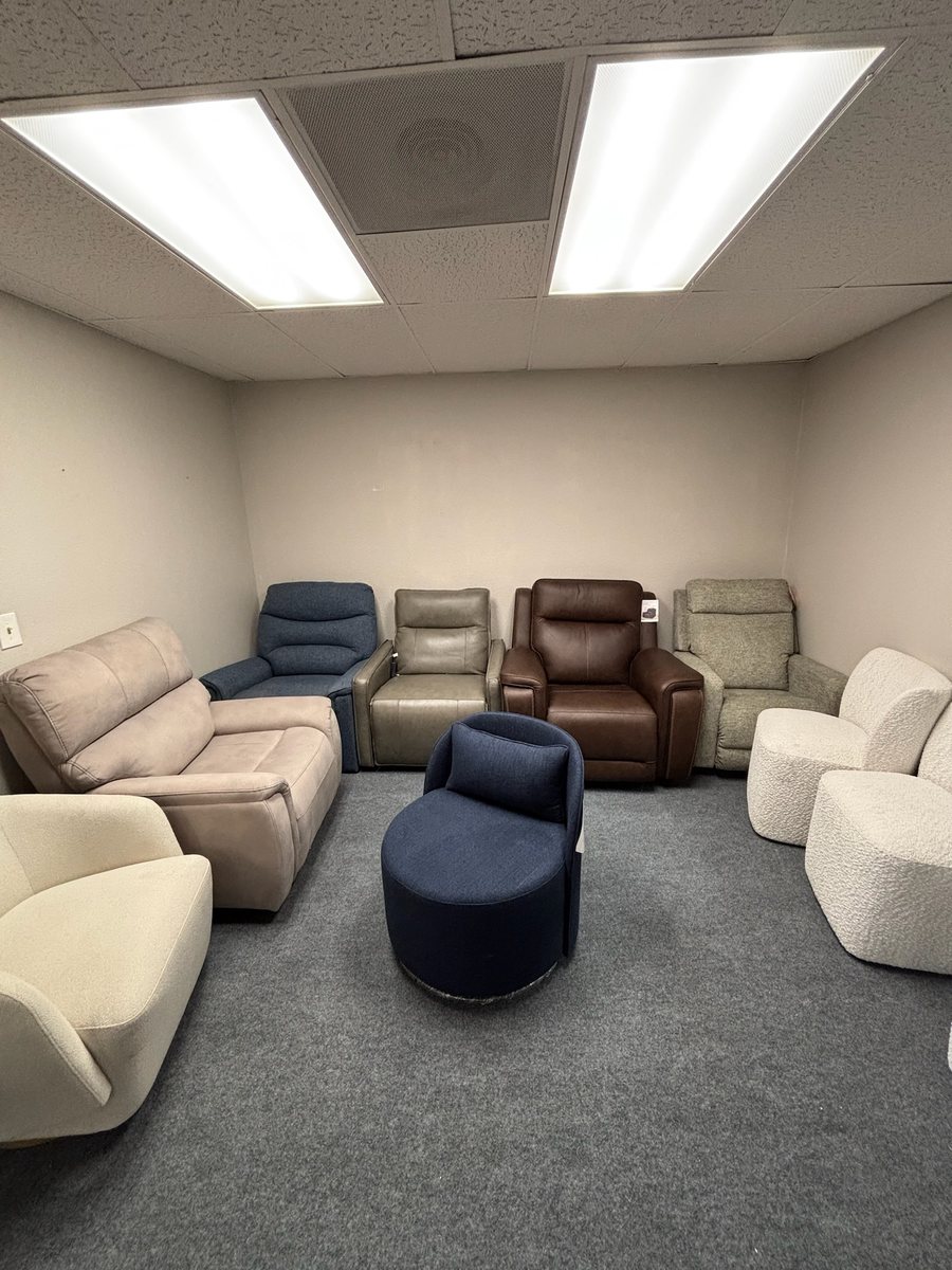 Assorted chairs